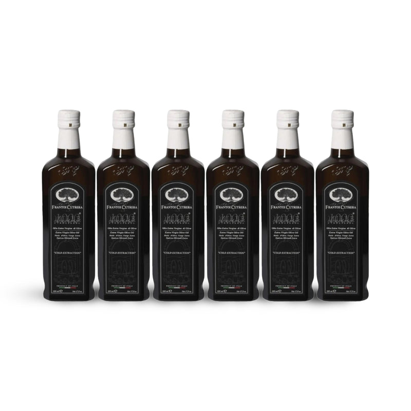 Frantoi Cutrera MILLE 1000 natives Olivenöl extra – 6er Vorteilspack, 6 × 500 ml