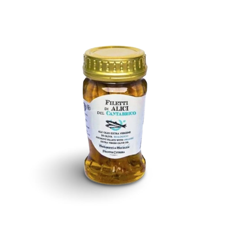 Eingelegte Sardellenfilets FILETTI DI ALICI DEL CANTABRICO, 95gr