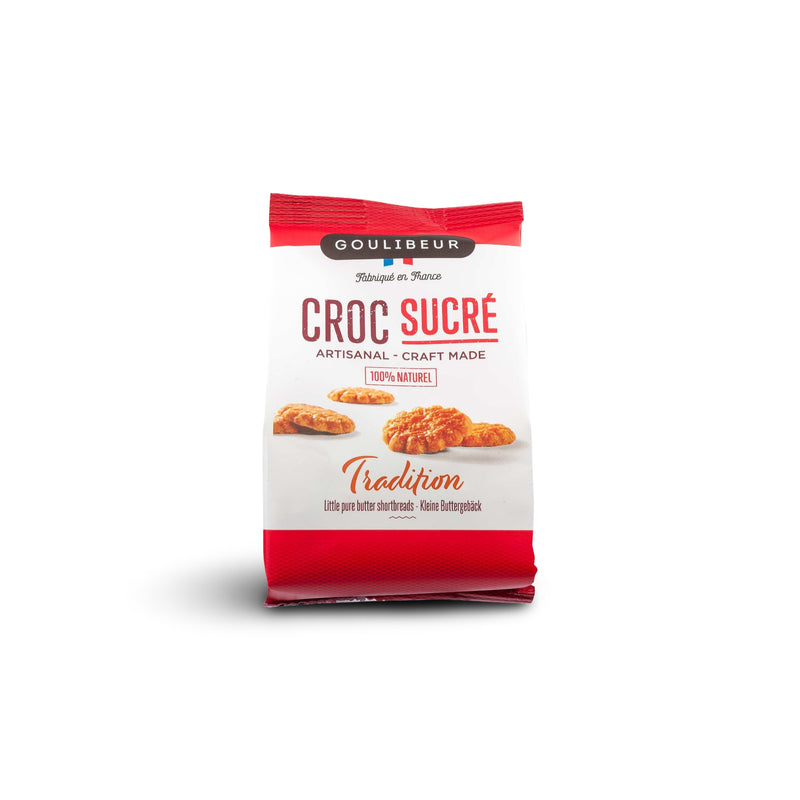 Goulibeur Buttergebäck „Croc Sucré Mini Galettes“ aus Frankreich, 125 g