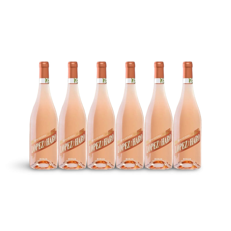 Hacienda López de Haro Rosado 2024 Rioja 6er Vorteilspack Rosé