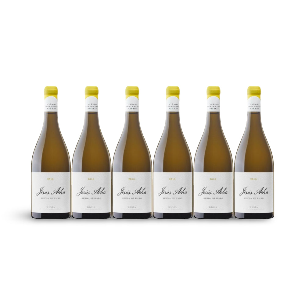 Jesús Acha Senda de Haro Blanco 2018 Rioja 6er Vorteilspack Premium Weißwein