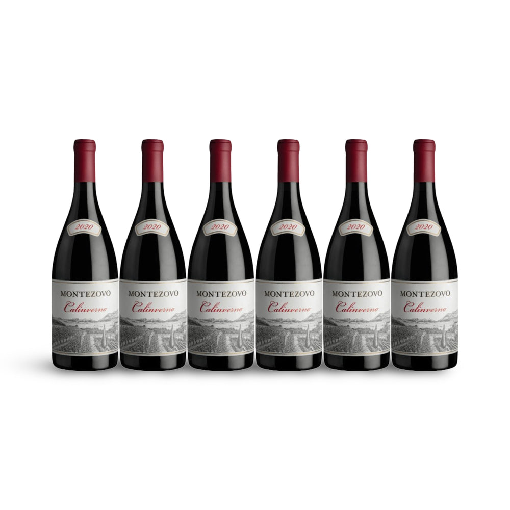Calinverno Rosso Veronese IGT von Monte Zovo, Rotwein aus Venetien Italien, IGT 6er Pack, Vorteilspack im Karton