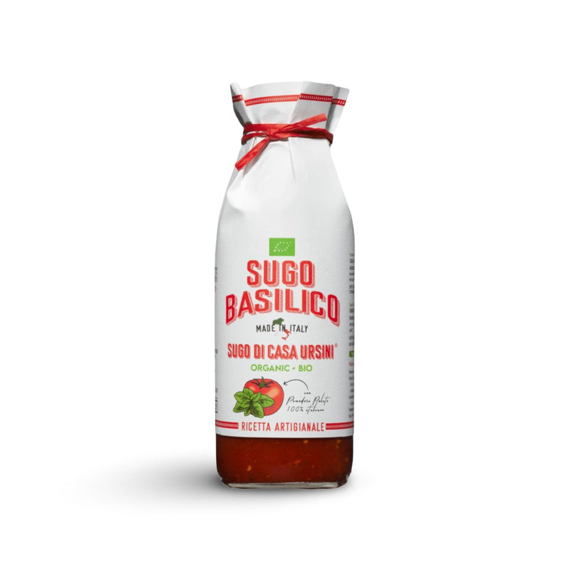 Organic Tomato Sauce SUGO BASILICO, 500g