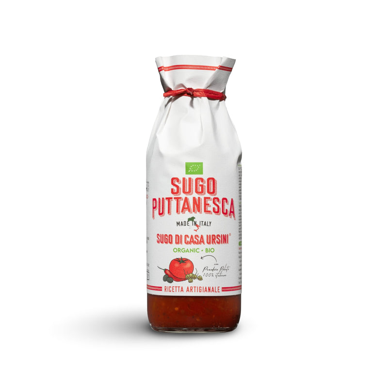 Bio Tomatensauce SUGO PUTTANESCA, 500gr