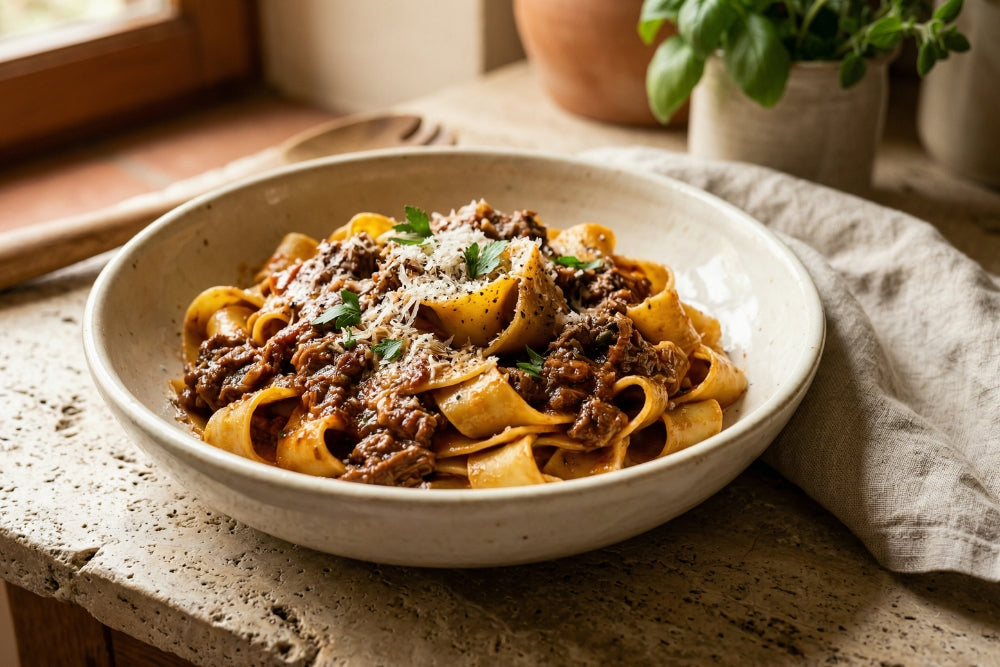 Pappardelle al Ragù Toscano – authentisches italienisches Rezept