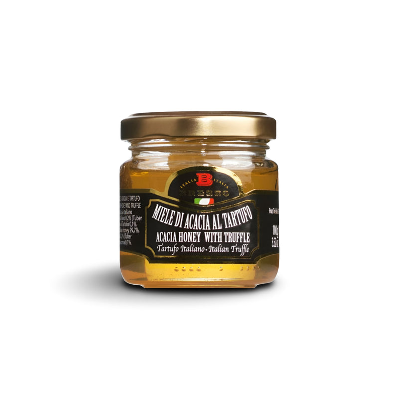 Akazienhonig mit Trüffel verfeinert MIELE DI ACACIA AL TARTUFO, 100gr