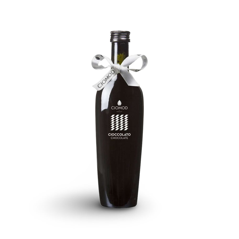 Ciomod Schokoladenlikör „Liquore Cioccolato“ aus Sizilien, cremiger Likör mit Schokolade
