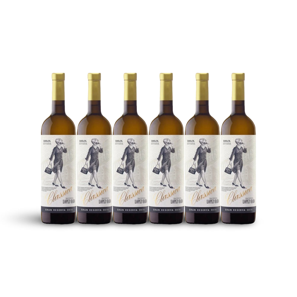 Classica Gran Reserva Blanco 2014 Rioja 6er Vorteilspack Weißwein