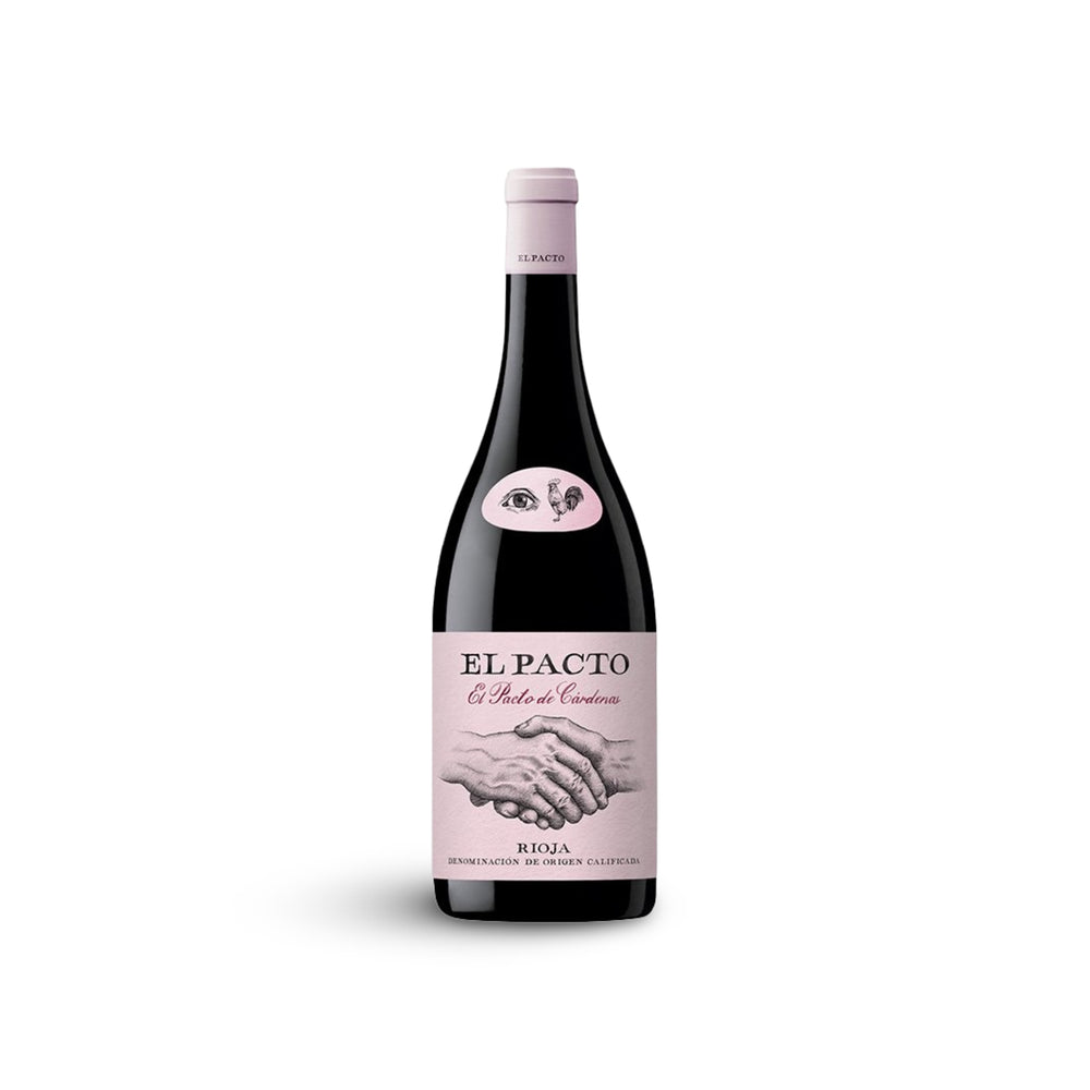 El Pacto Ojo Gallo 2023 Rioja leichter Rotwein Flasche