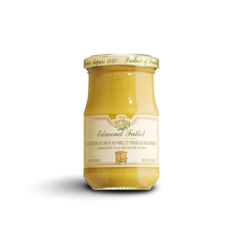 Dijon Mustard with Honey and Balsamic Vinegar MOUTARDE DE DIJON AU MIEL ET BALSAMIQUE, 210g