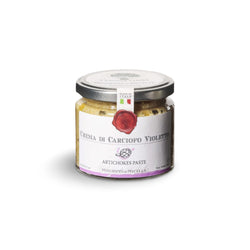 Aufstrich aus Artischockenherzen CREMA DI CUORI DI CARCIOFO VIOLETTO, 190gr
