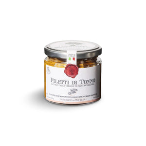 Eingelegte Thunfischfilets FILETTI DI TONNO, 190gr
