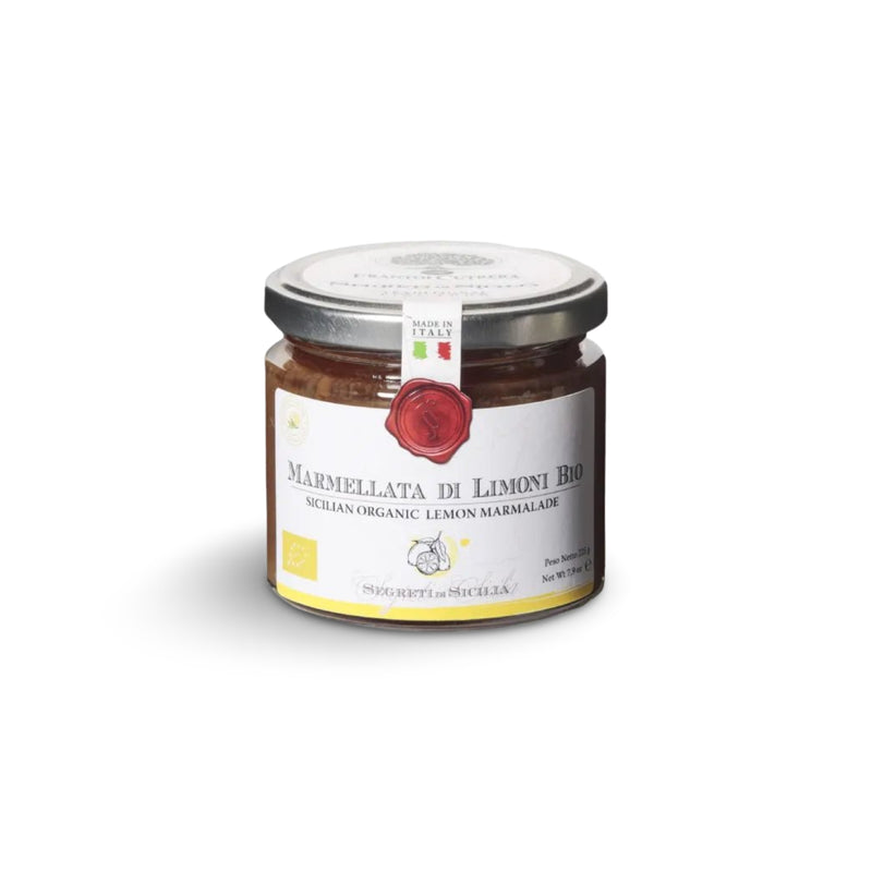 Bio Zitronenmarmelade MARMELLATA DI LIMONI BIO, 225gr