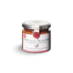 Pesto mit Tomaten und Mandeln aus Sizilien PESTO ALLA TRAPANESE, 190gr
