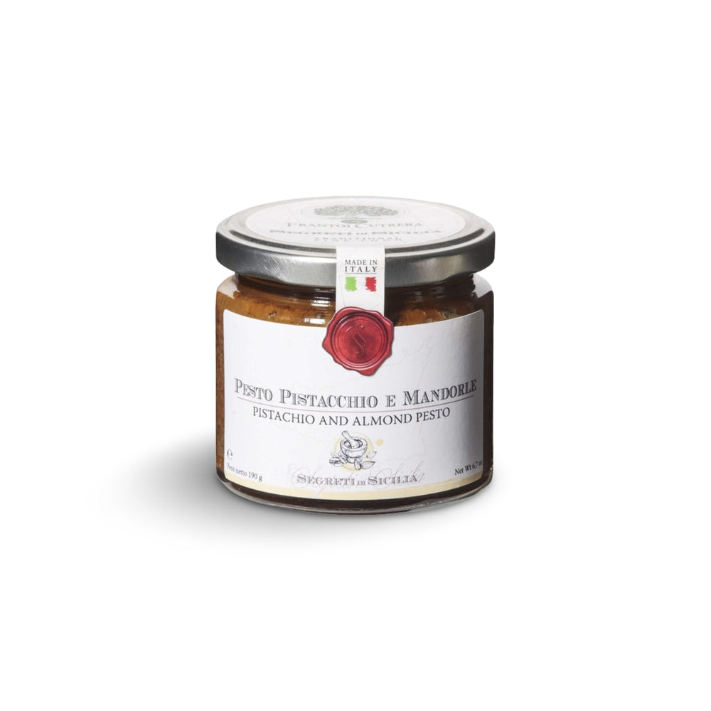 Pesto mit Pistazien und Mandeln PESTO PISTACCHIO E MANDORLE, 190gr
