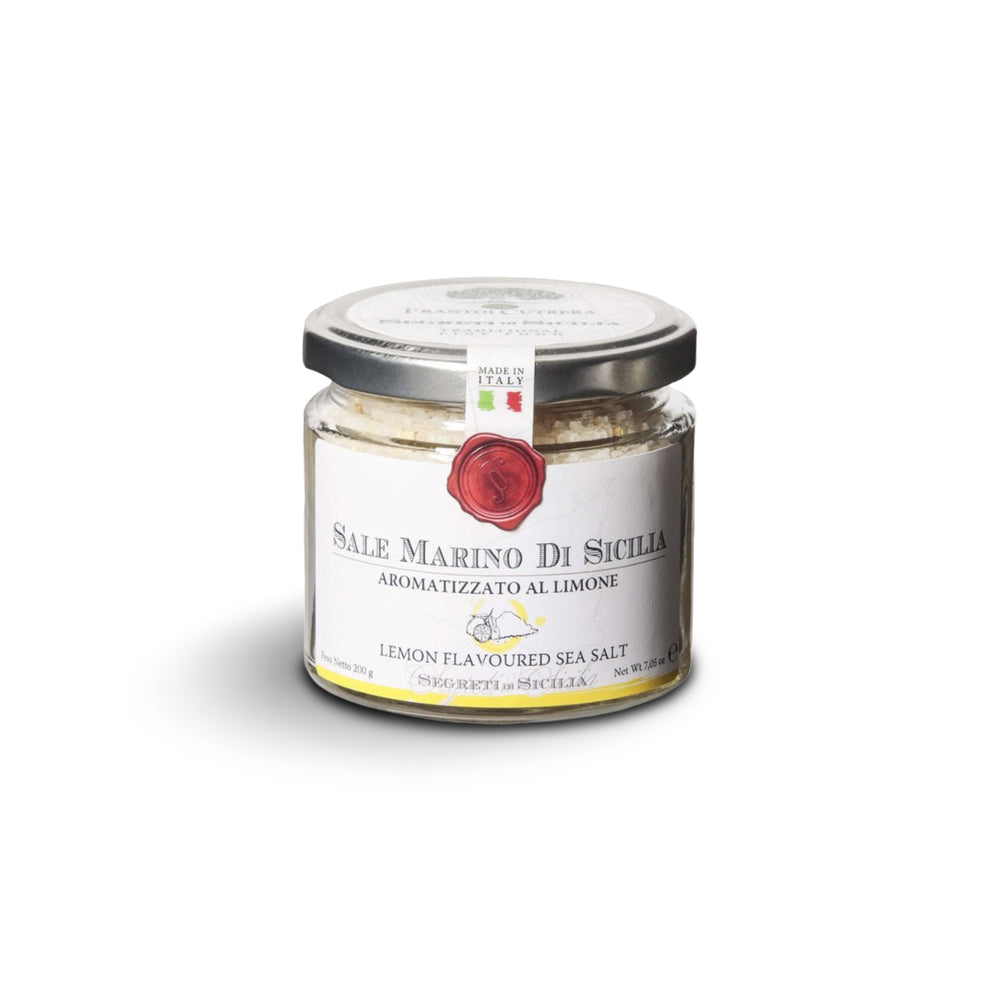 Sea salt with lemon SICILIAN SEA SALT WITH LEMON, 200gr