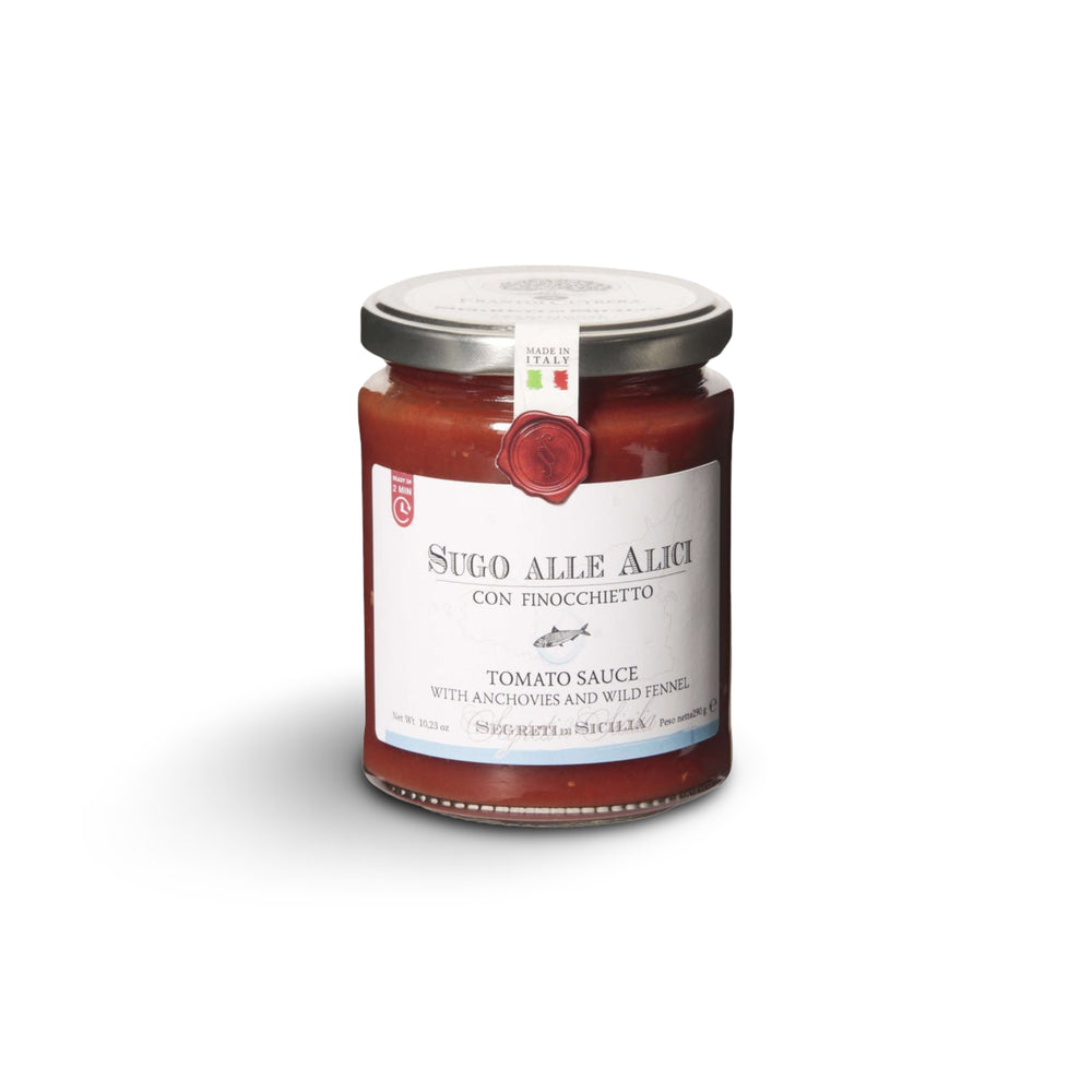 Sicilian Tomato Sauce with Fennel and Anchovies SUGO ALLE ALICI, 290g