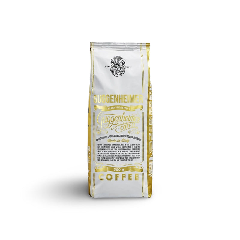 Guggenheimer Coffee Espresso Bohnen GOURMET ARABICA aus Italien geröstet, 500 g