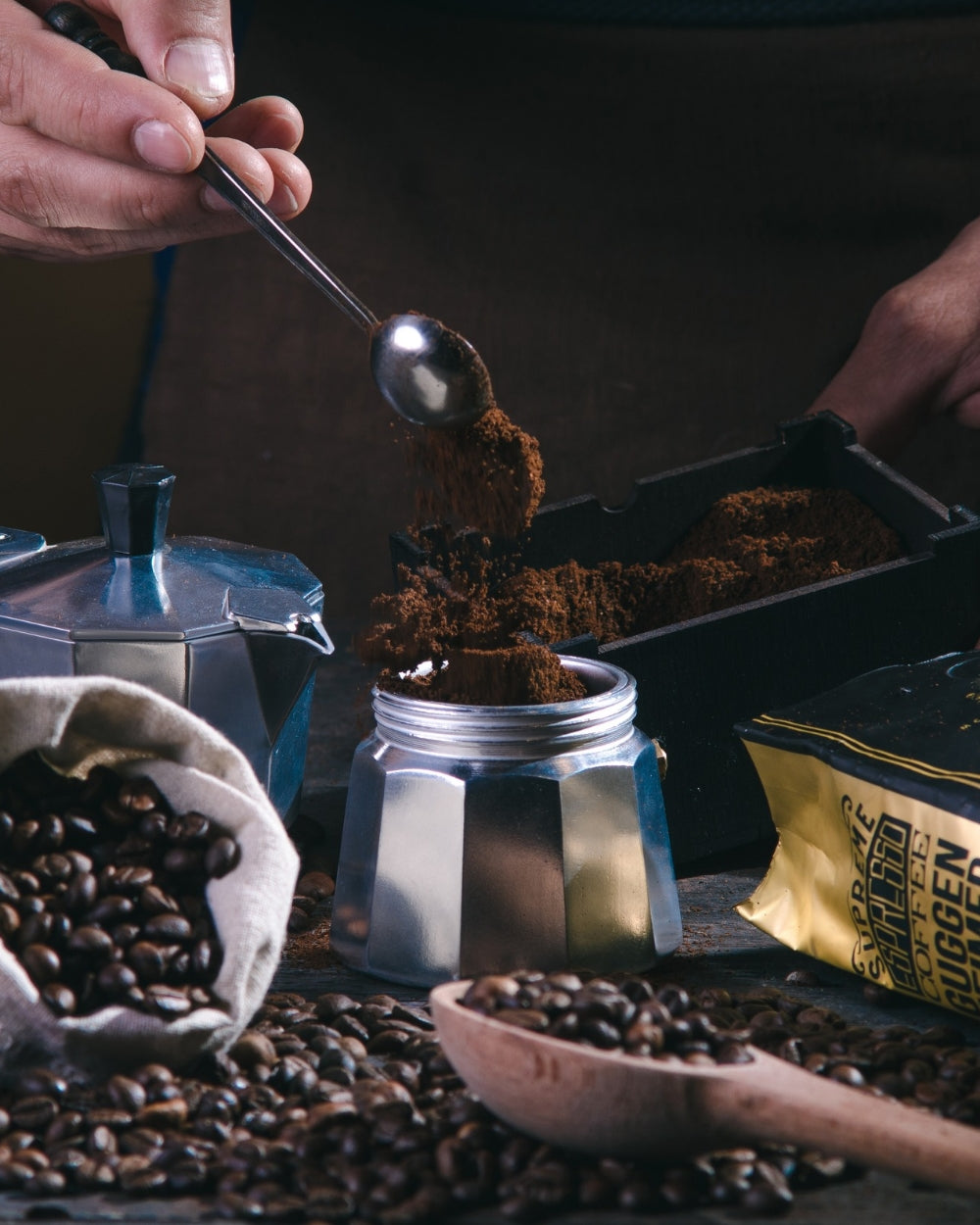 Aromatischer Kaffee von Guggenheimer Coffee – Premium Röstungen bei Feinkost Koch entdecken