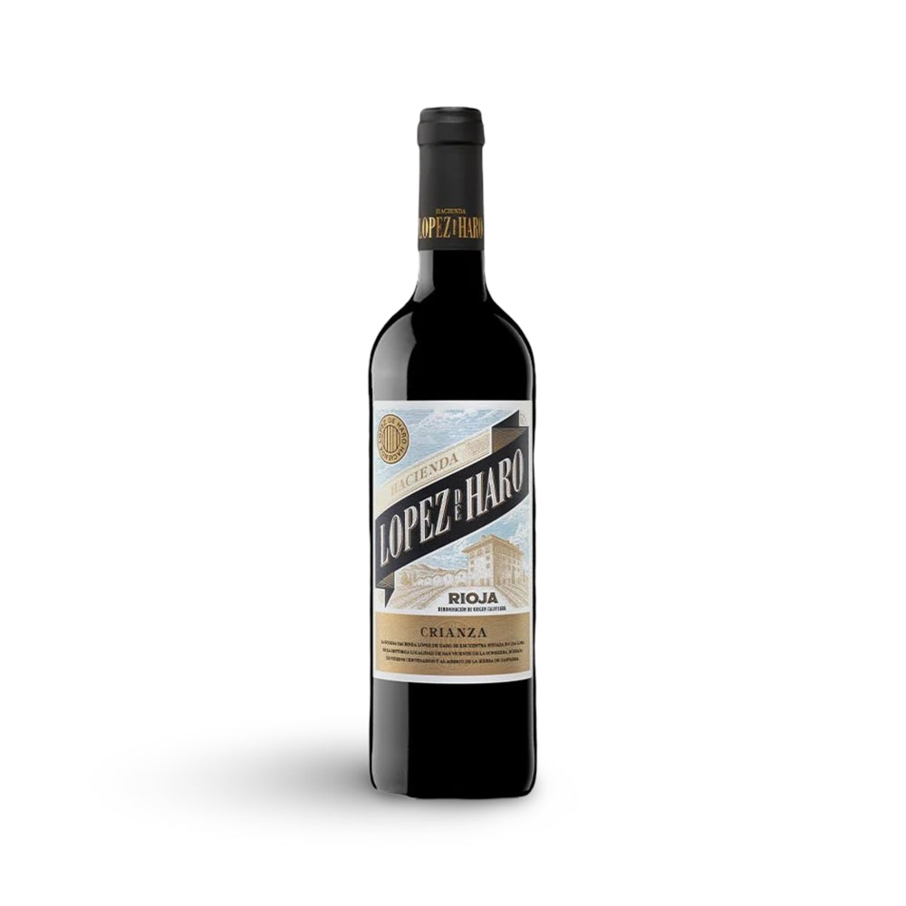 Hacienda López de Haro Crianza 2022 Rioja Rotwein Flasche