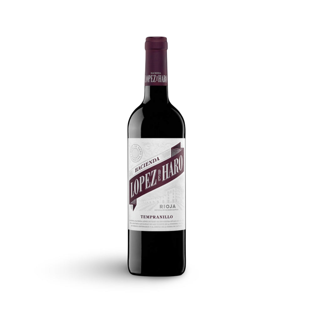 Hacienda López de Haro Tempranillo 2024 Rioja Rotwein Flasche