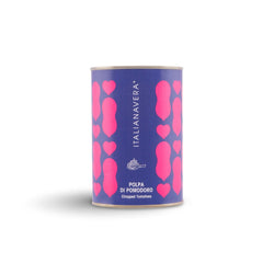 Geschälte und gewürfelte Flaschentomaten POLPA DI POMODORO, 400gr