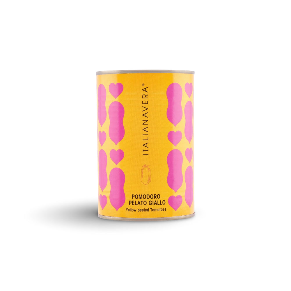 Geschälte gelbe Tomaten POMODORO PELATO GIALLO, 400gr