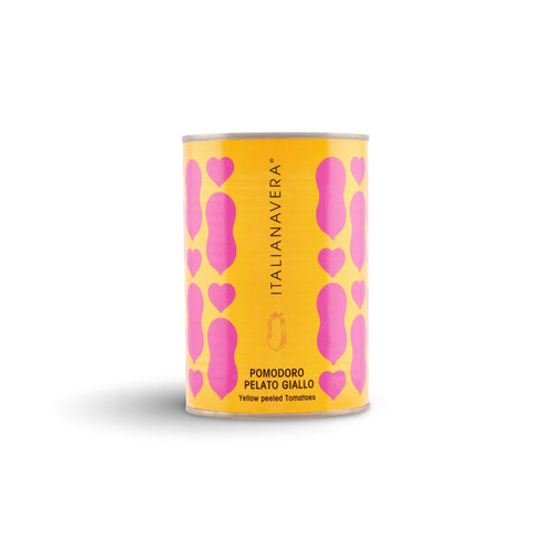 Geschälte gelbe Tomaten POMODORO PELATO GIALLO, 400gr