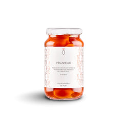 Ganze Kirschtomaten VESUVIELLO DI POMODORINO DEL PIENNOLO DEL VESUVIO DOP, 520gr