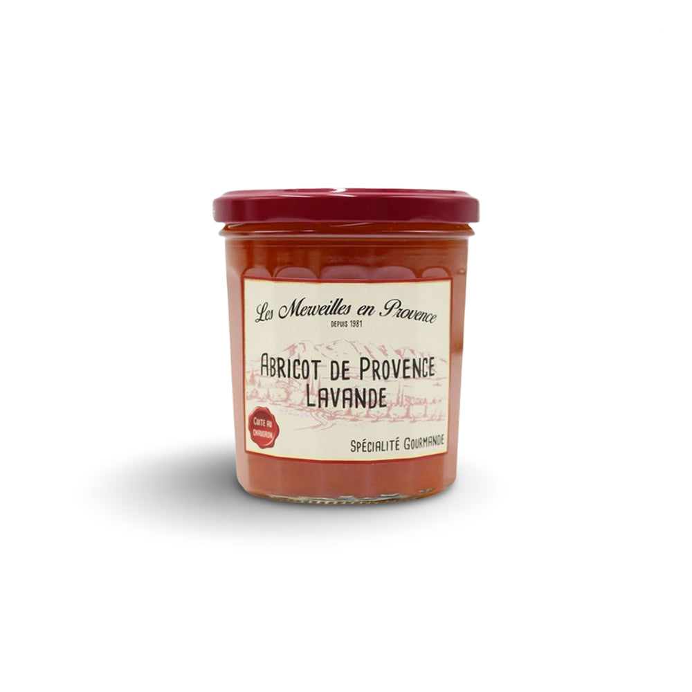 Konfitüre aus Aprikosen und Lavendel ABRICOT DE PROVENCE LAVANDE, 350gr
