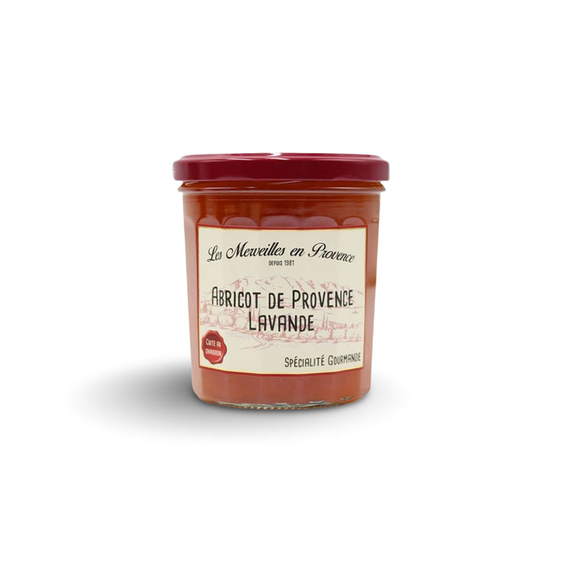 Konfitüre aus Aprikosen und Lavendel ABRICOT DE PROVENCE LAVANDE, 350gr