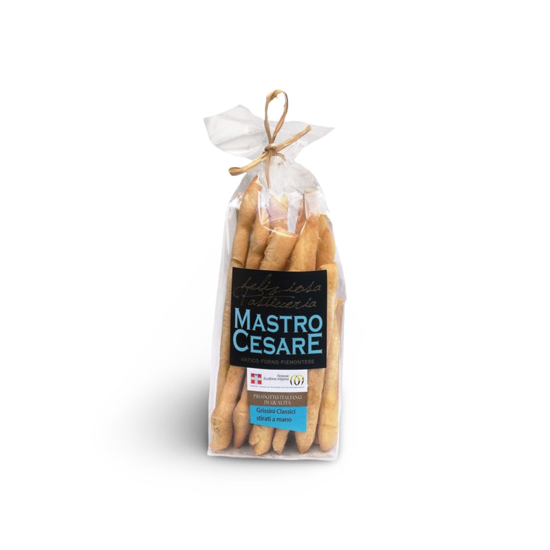 Handgefertigte Gebäckstangen GRISSINI NATURALI, 200gr