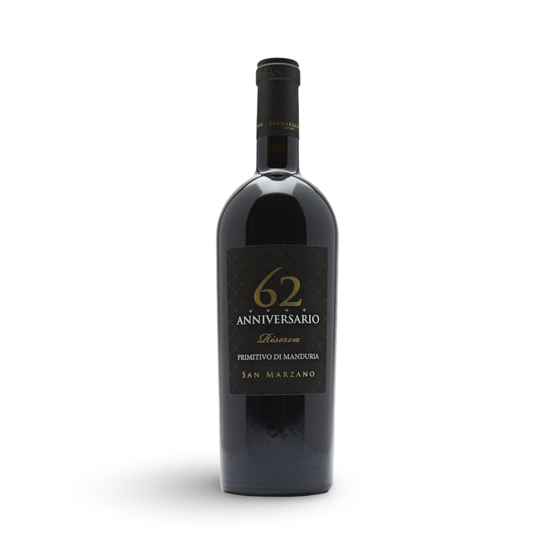 ANNIVERSARIO 62 PRIMITIVO DI MANDURIA RISERVA DOP 2019
