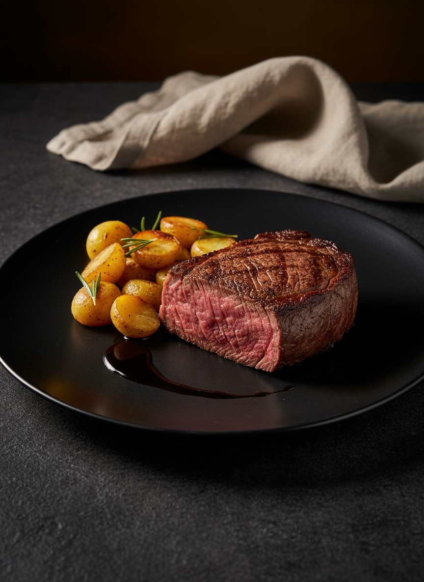 Anniversario 62 Primitivo di Manduria Riserva DOP passt hervorragend zu Dry-Aged Ribeye Steak.