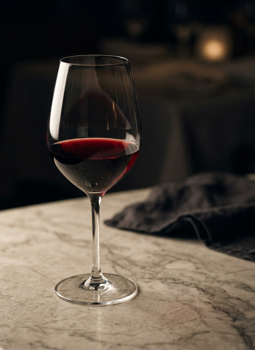 Ciomod Modica Schokolade 80 % passt hervorragend zu einem eleganten Glas Rotwein.