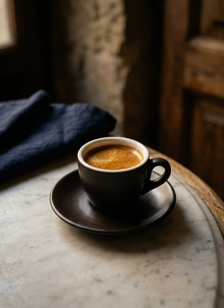 Ciomod Modica Schokolade mit Mandeln passt hervorragend zu Espresso