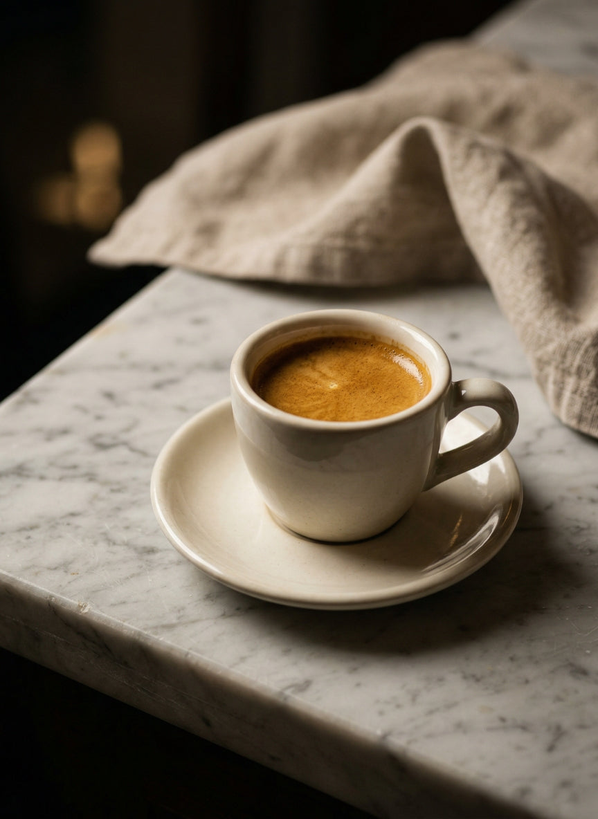 Ciomod Modica Schokolade mit Pistazien passt hervorragend zu Espresso.