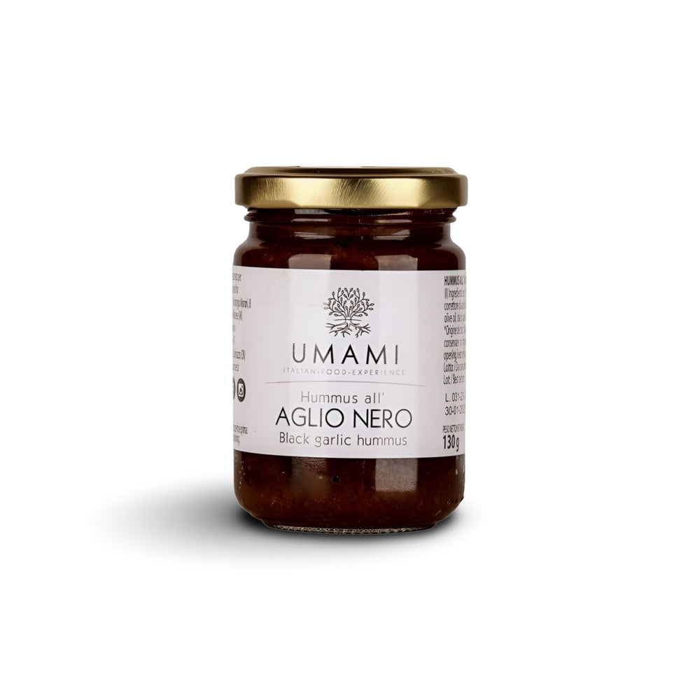 Schwarzer Knoblauch Hummus HUMMUS ALL’AGLIO NERO, 130gr