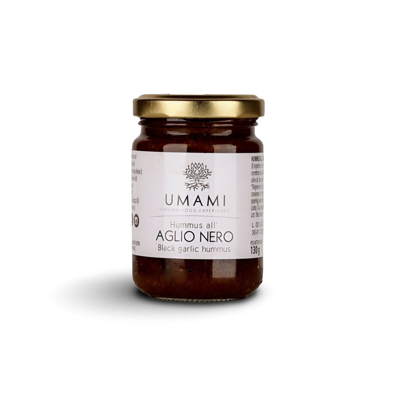 Schwarzer Knoblauch Hummus HUMMUS ALL’AGLIO NERO, 130gr