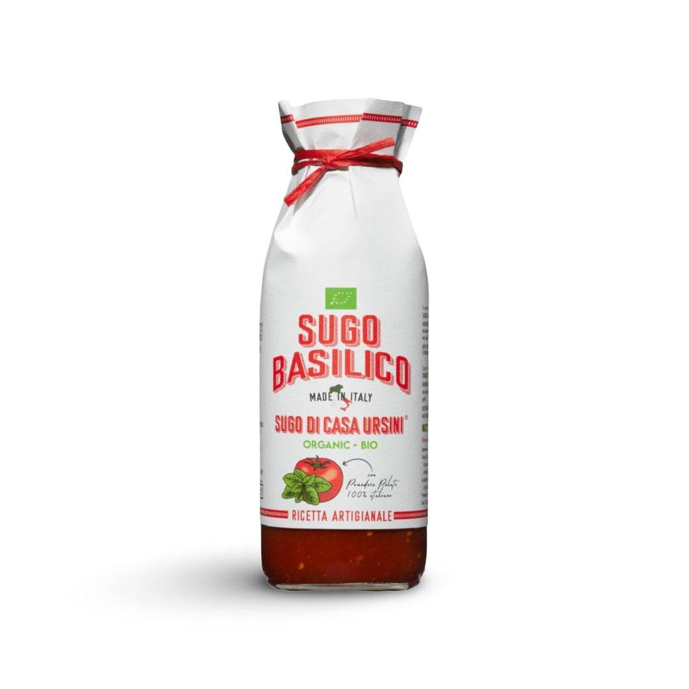 Bio Tomatensauce SUGO BASILICO, 500gr
