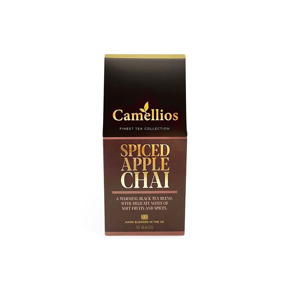 Schwarztee mit Apfel und Gewürzen SPICED APPLE CHAI, 37.5gr Schwarztee mit Apfel und Gewürzen SPICED APPLE CHAI, 37.5gr