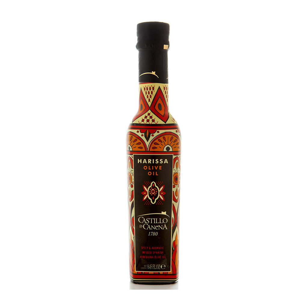 Natives Olivenöl extra mit pikanter Gewürzmischung HARISSA, 250ml
