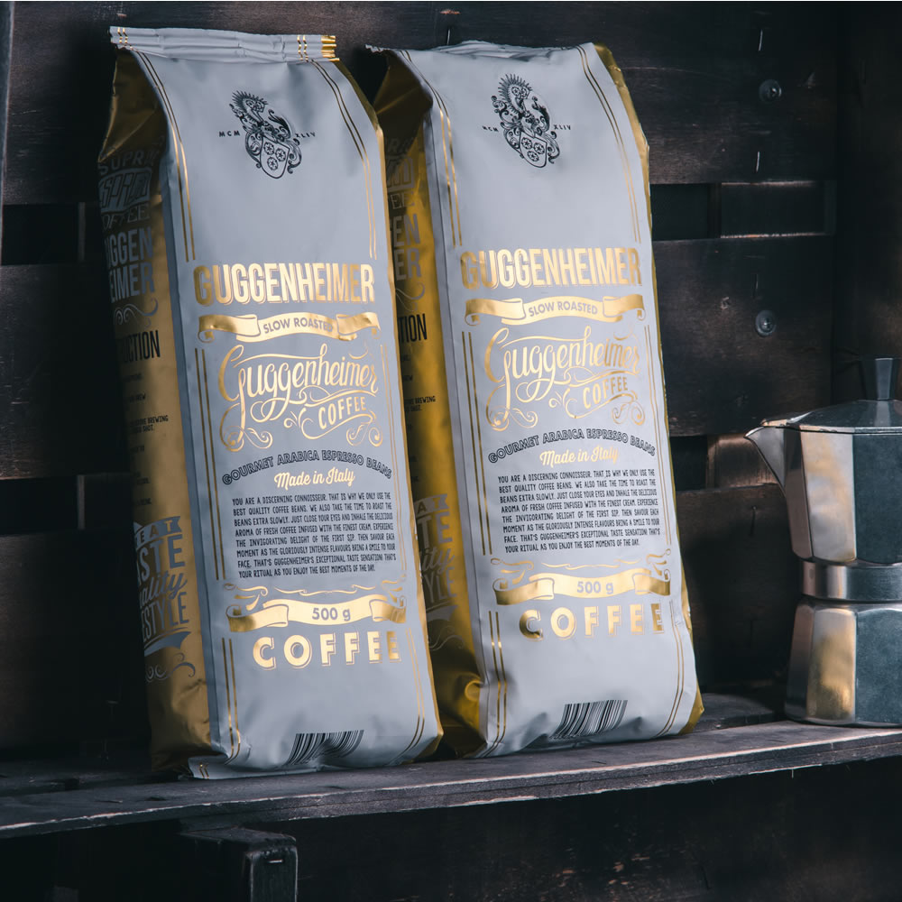 Espresso Bohnen GOURMET ARABICA, 500gr