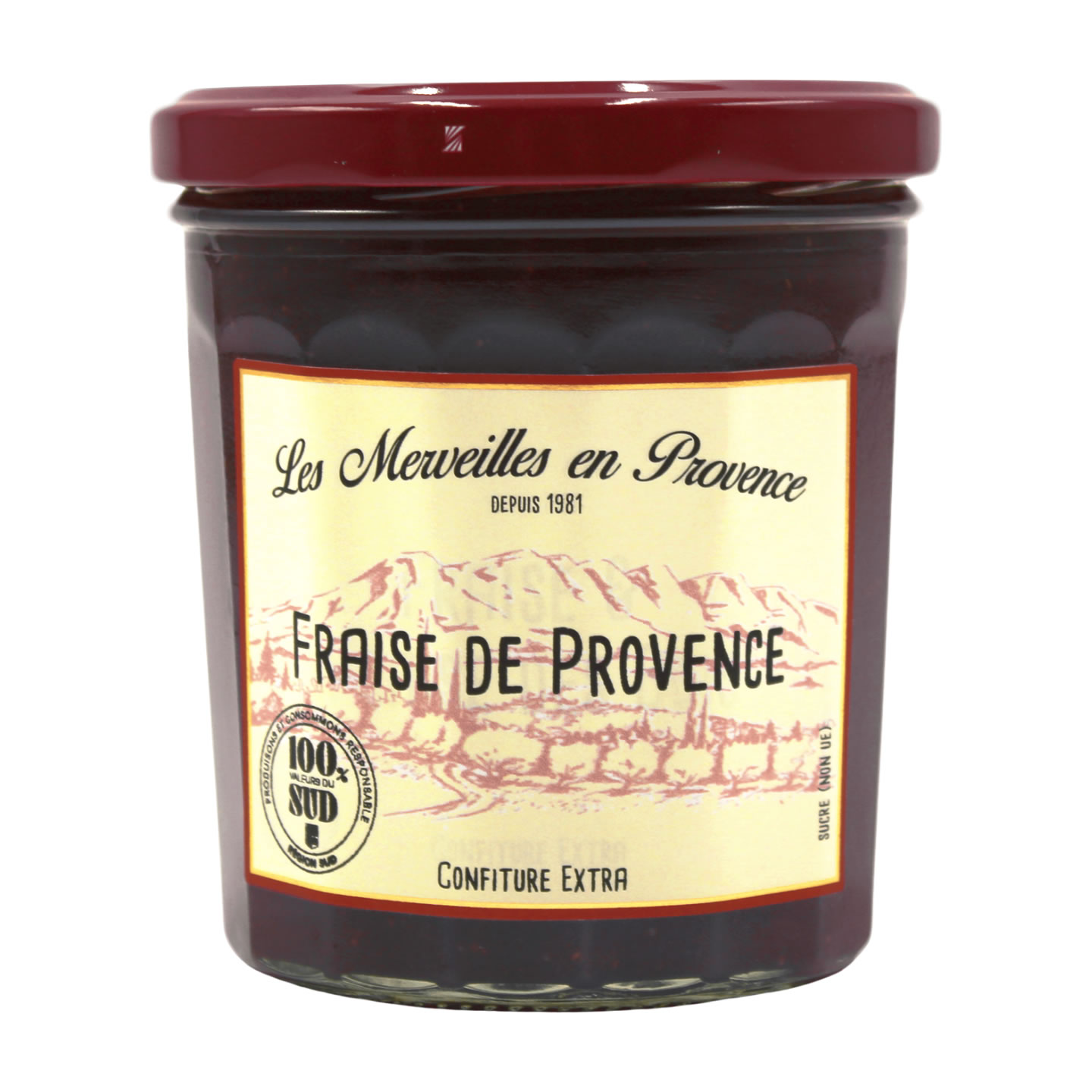 Konfitüre Extra mit Erdbeeren aus der Provence FRAISE DE PROVENCE, 370gr