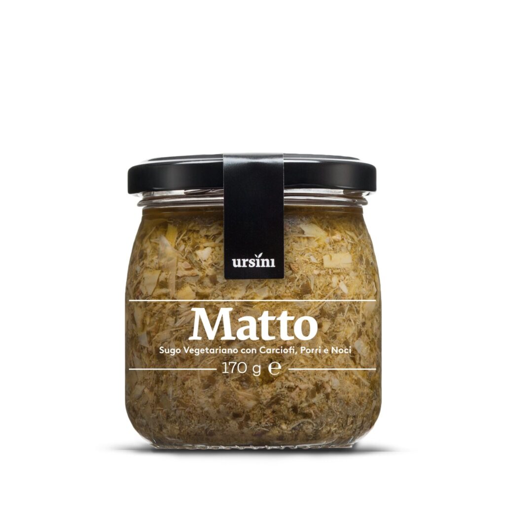 Vegetarische Sauce SUGO MATTO, 170gr Vegetarische Sauce SUGO MATTO, 170gr