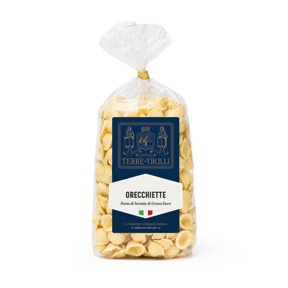 Handgefertigte Pasta ORECCHIETTE, 500gr Handgefertigte Pasta ORECCHIETTE, 500gr
