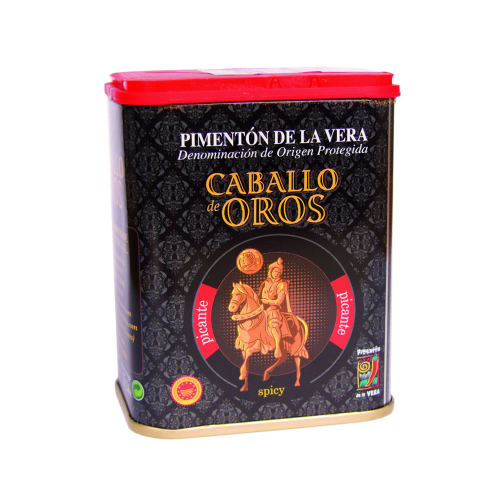 Scharfes geräuchertes Paprikapulver PIMENTON DE LA VERA PICANTE, 75gr Scharfes geräuchertes Paprikapulver PIMENTON DE LA VERA PICANTE, 75gr