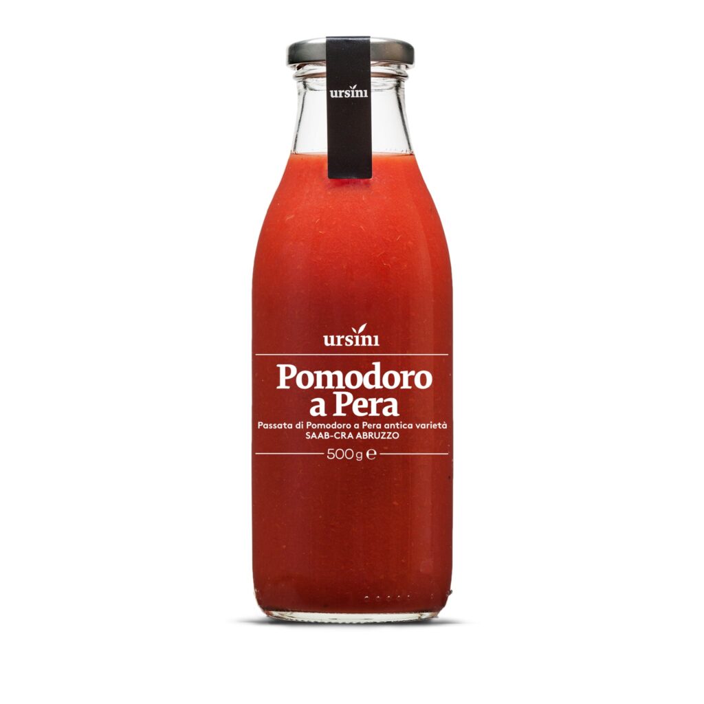 Passierte Birnentomaten POMODORO A PERA, 500gr Passierte Birnentomaten POMODORO A PERA, 500gr