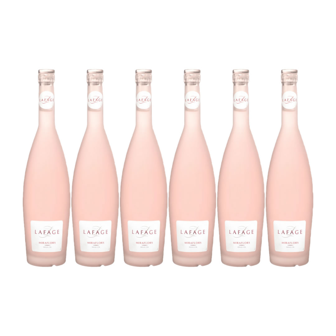 MIRAFLORS ROSE COTES CATALANES IGP 2023 - im 6er Pack