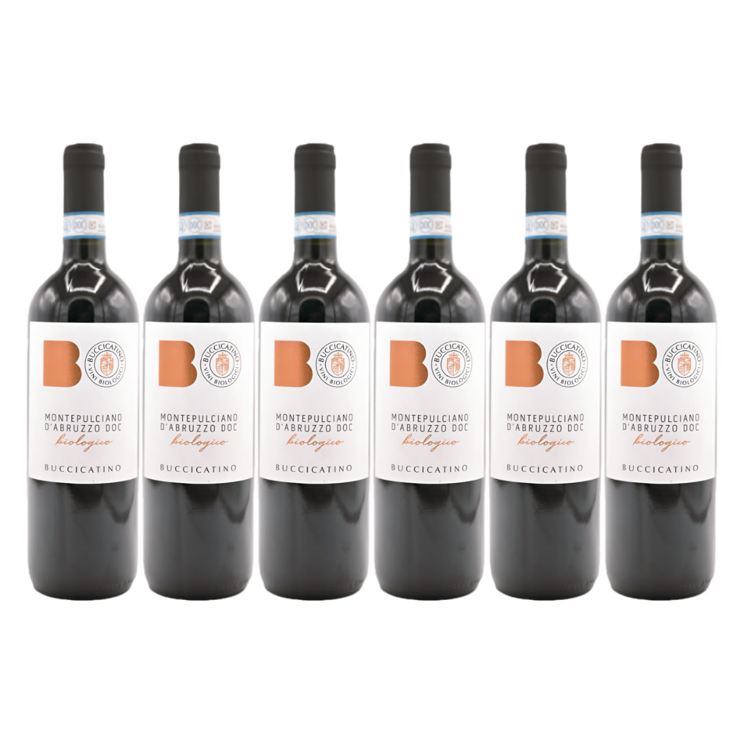 ''B'' MONTEPULCIANO D'ABRUZZO DOC 2021 BIOLOGICO - im 6er Pack